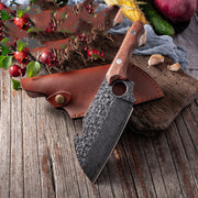 Slaughtering Fish And Cutting Meat With A Ring Knife